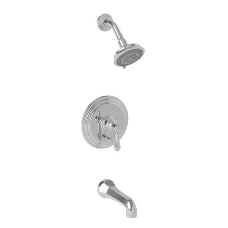 Newport Brass Balanced Pressure Tub & Shower Trim Set in Satin Nickel (Pvd) 3-1032BP-15S